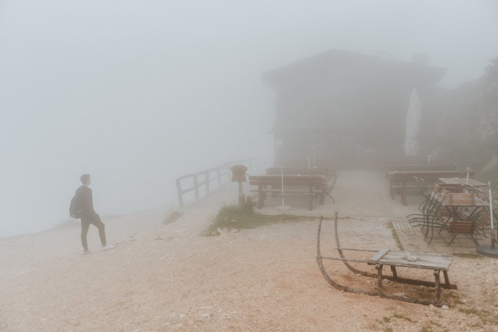 When I hit the mountains ...