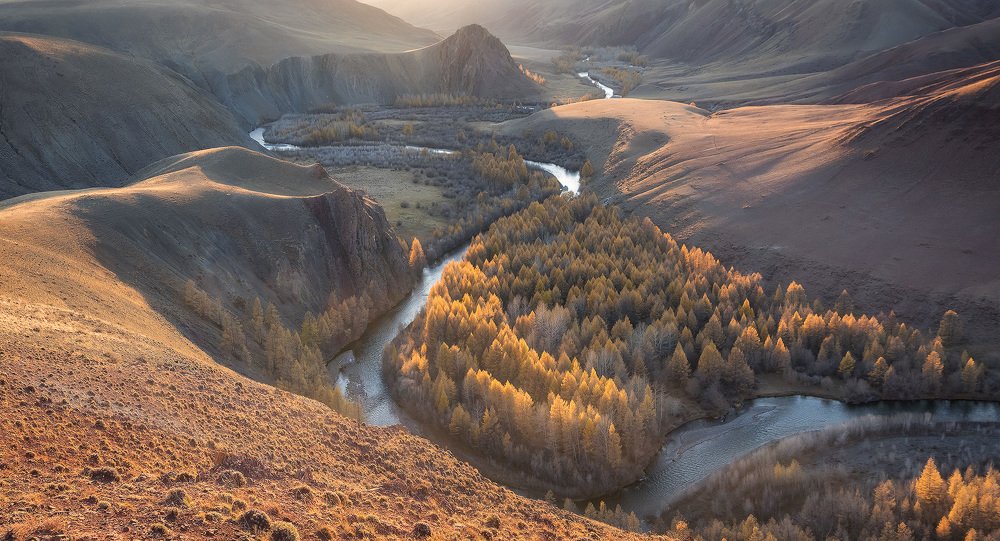 Свет в долине Кызылшина.