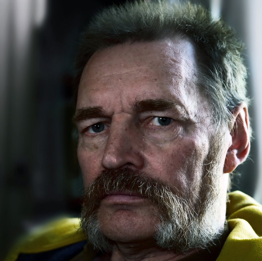 Суровый автопортрет.