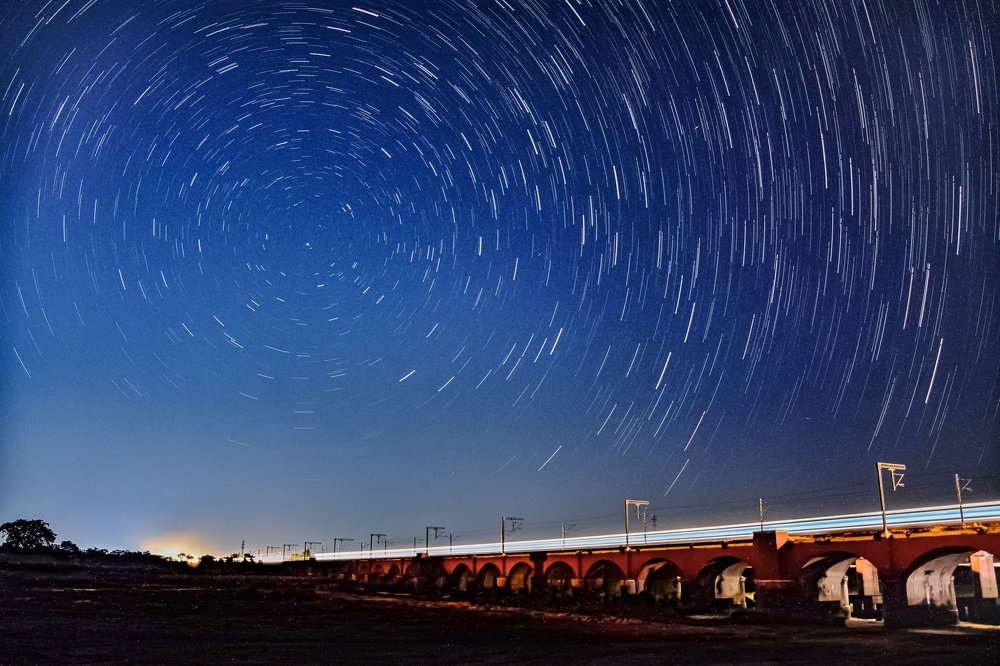 Star trail