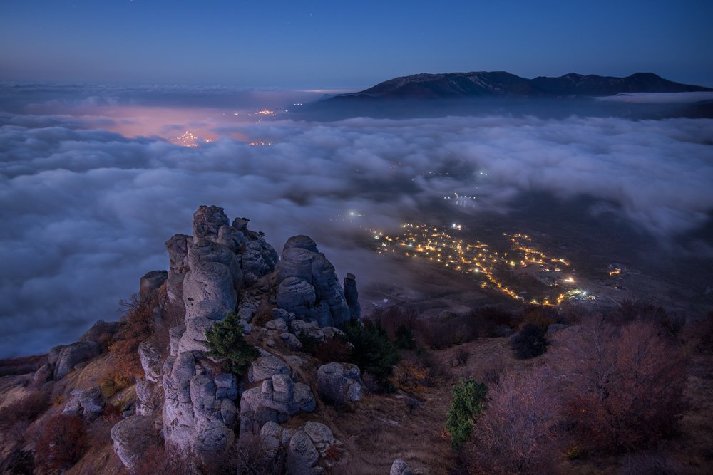 Высоко над облаками