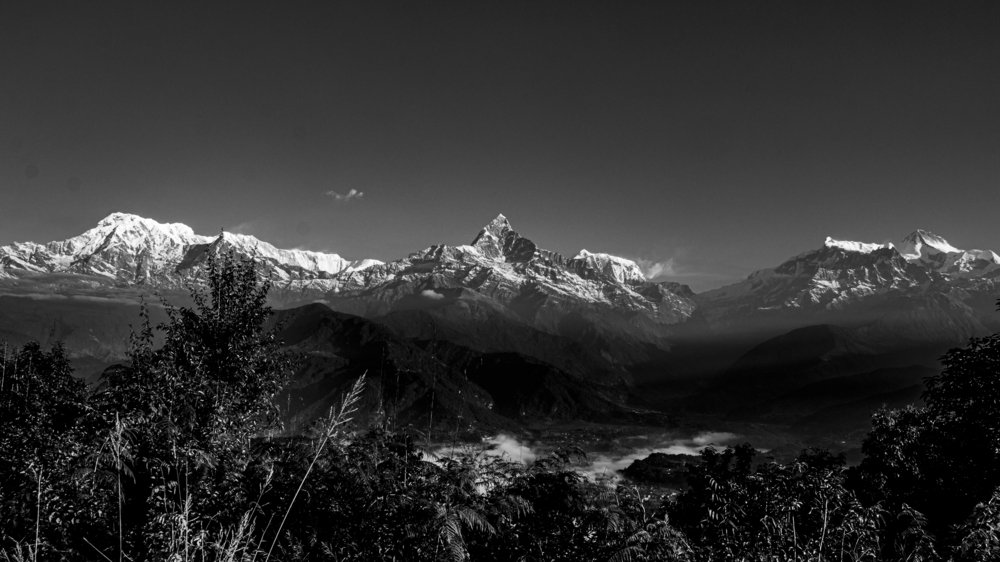 Annapurna Mountain Range.