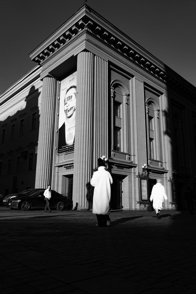 Солнце в городе.