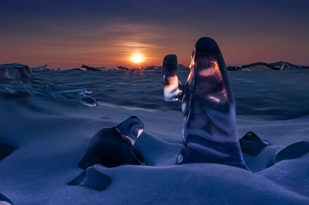 Провожая солнце.