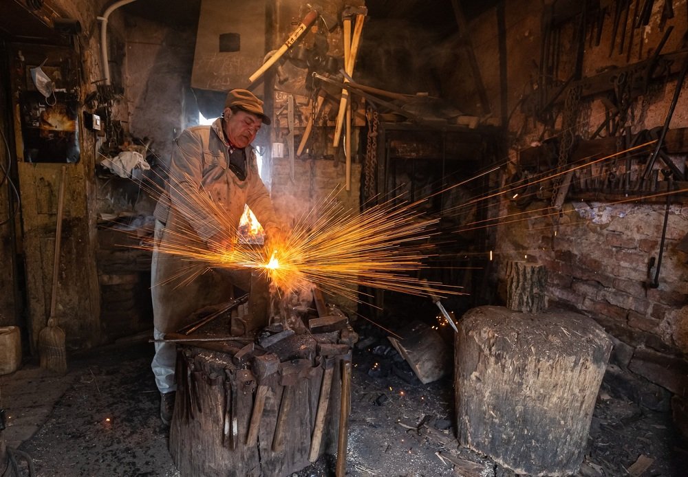 blacksmith from Transylvania