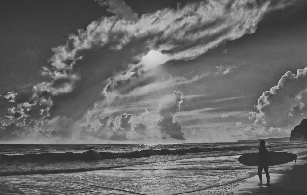 Waiting for the perfect wave