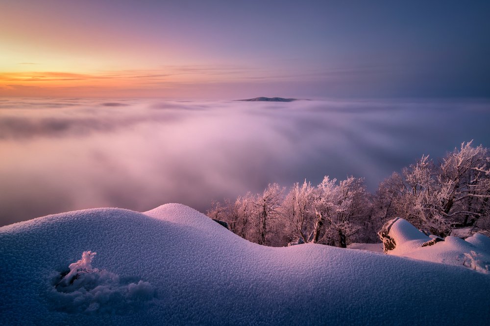 Wintertime in Little Carpathians