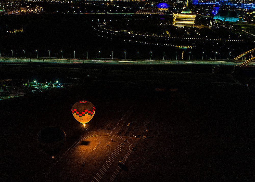 Огни ночного города