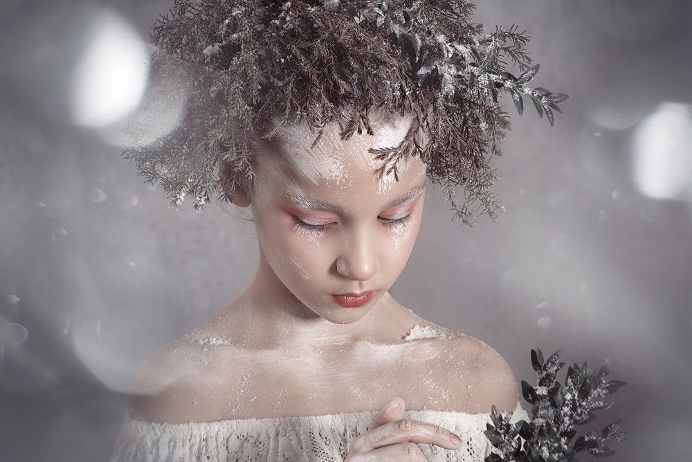 Девочка зима