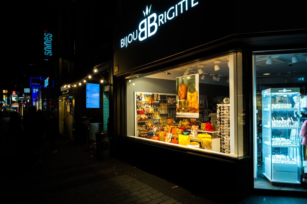 Кёльн ночью