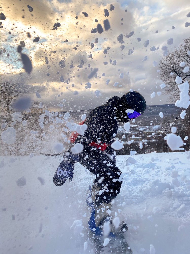 Сноубордист