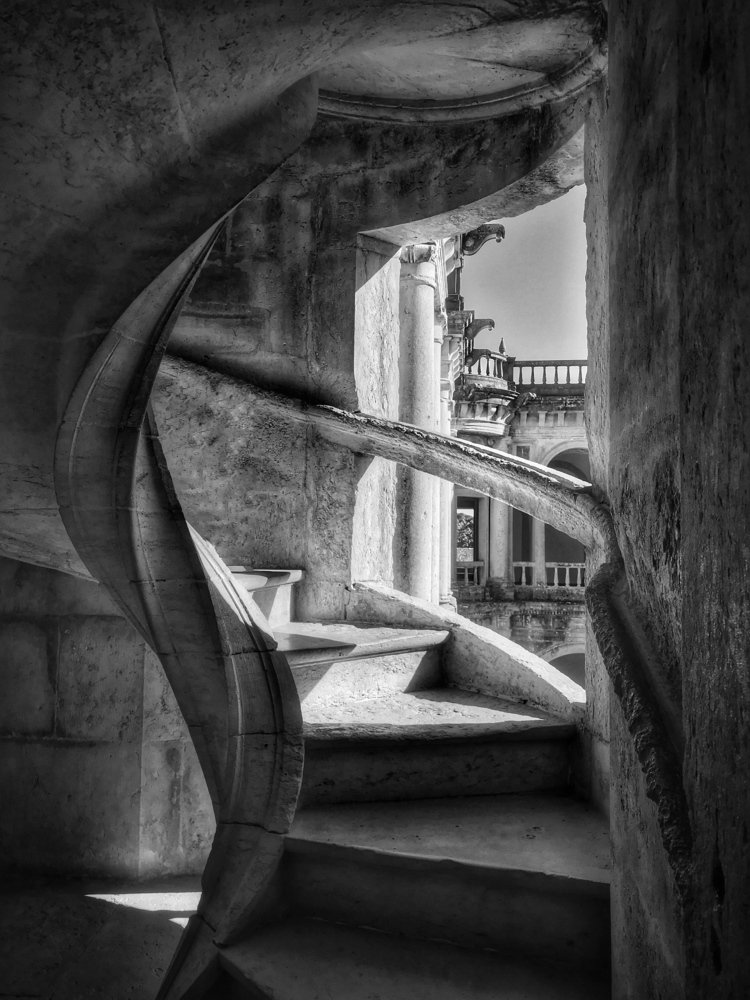 Medieval stairs