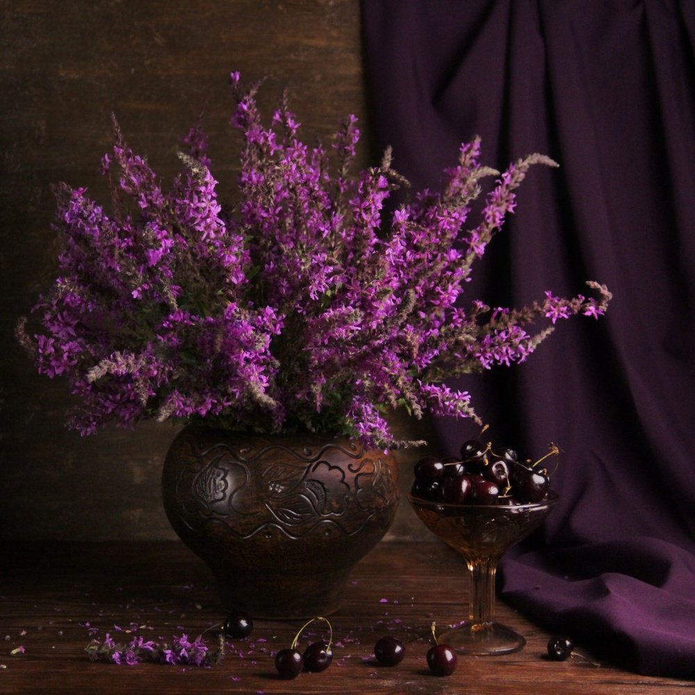 Сиреневый букет