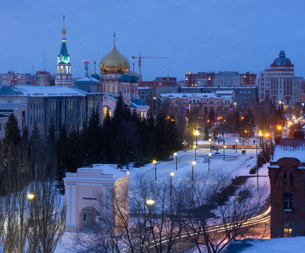 Я люблю наши Омские улицы