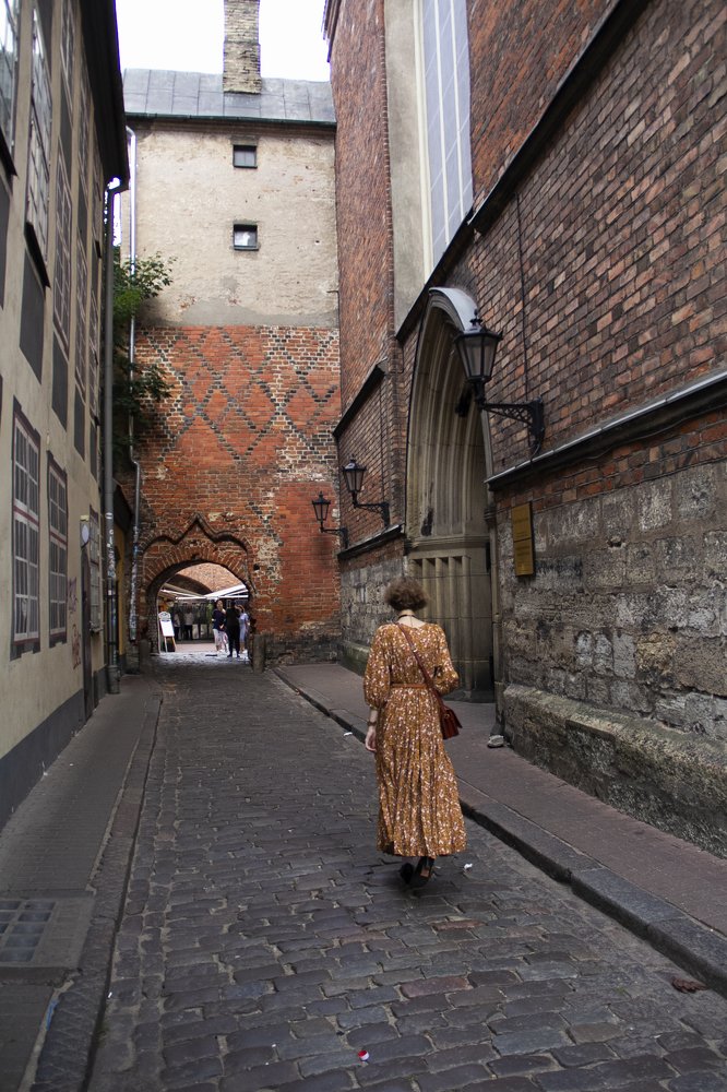 В переулках Риги