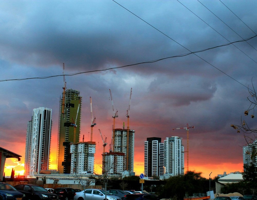Городской пейзаж.