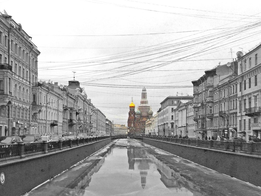И каналы тянут руки серые ко мне...А.Розенбаум.