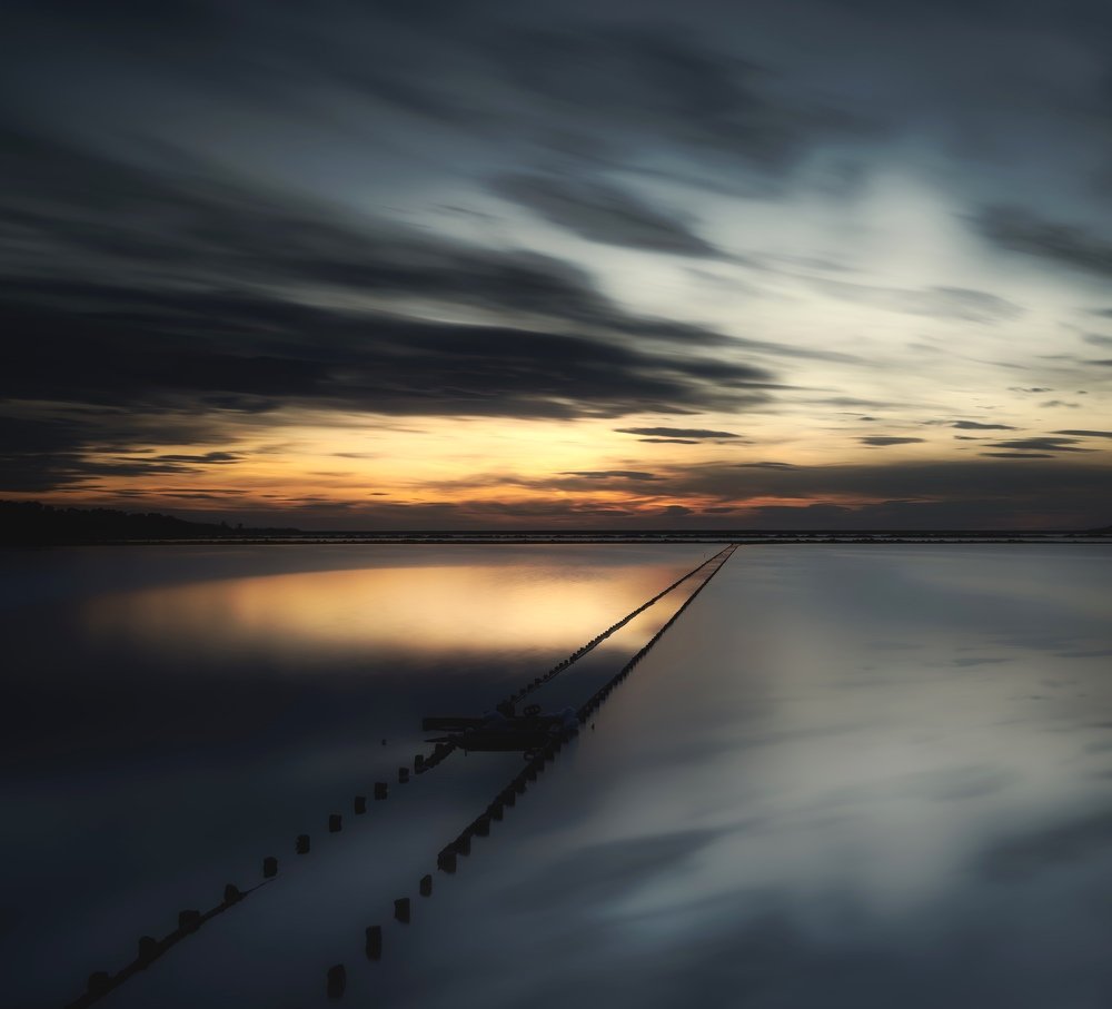 The way to the sunset