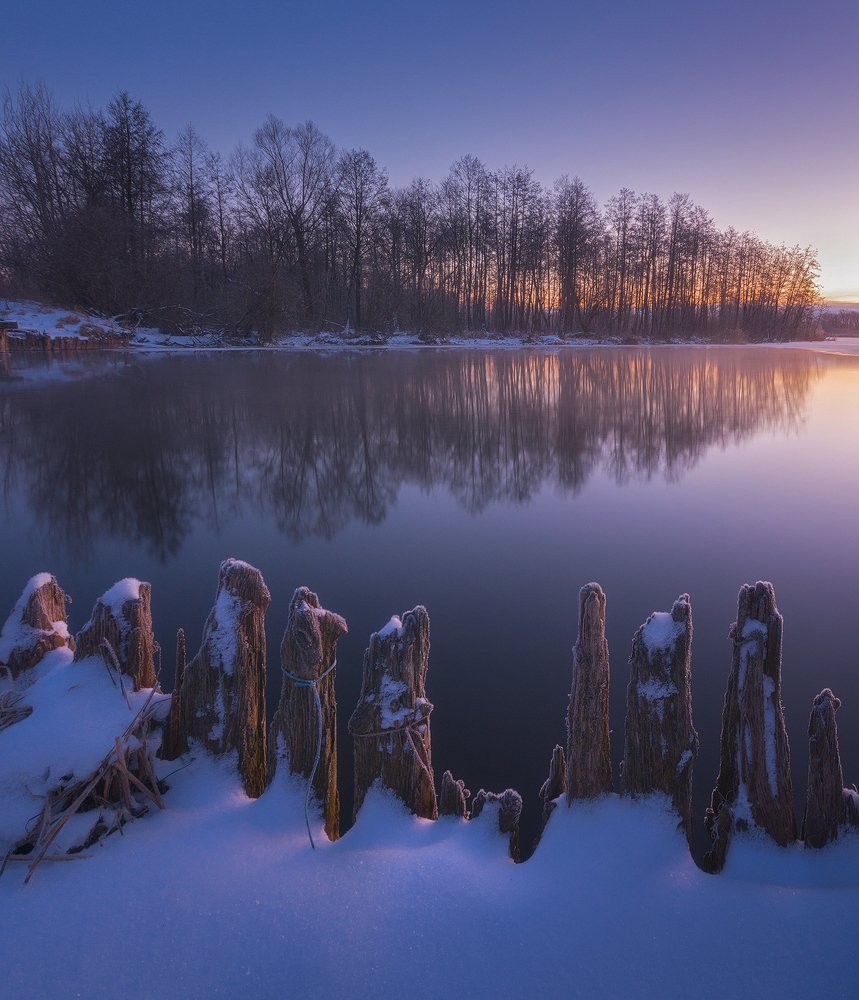 Февральское утро