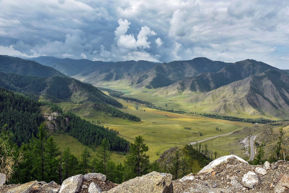 С перевала Чике-Таман