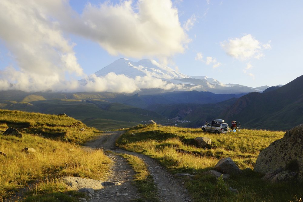 Эльбрус на Джилы-Су