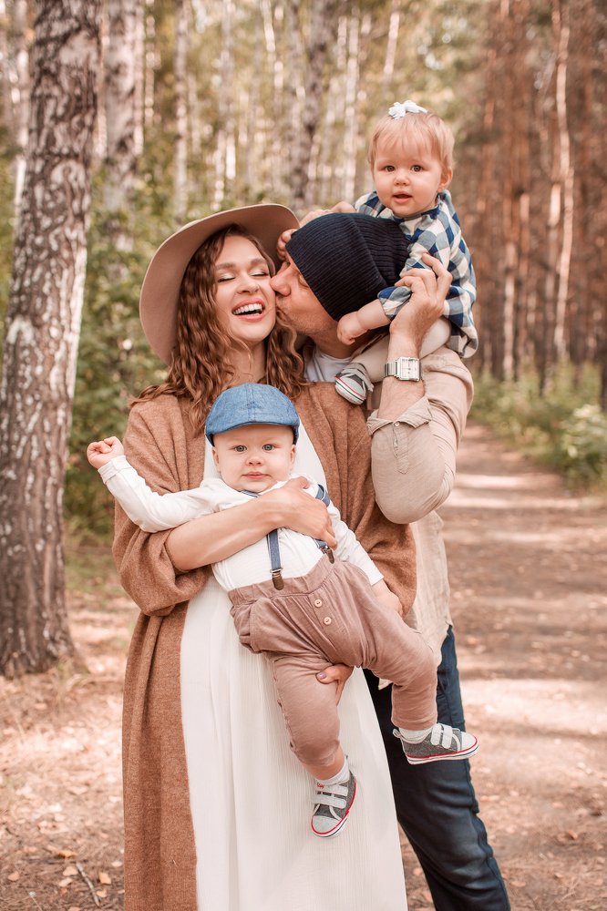 Первая осень двойняшек