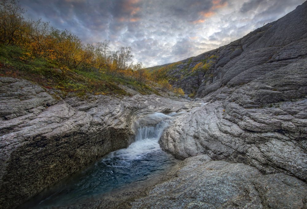 Закат на Меридиональном ручье