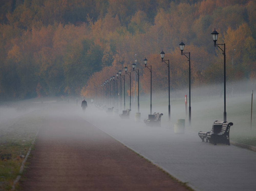 Осень в городе в городе М...