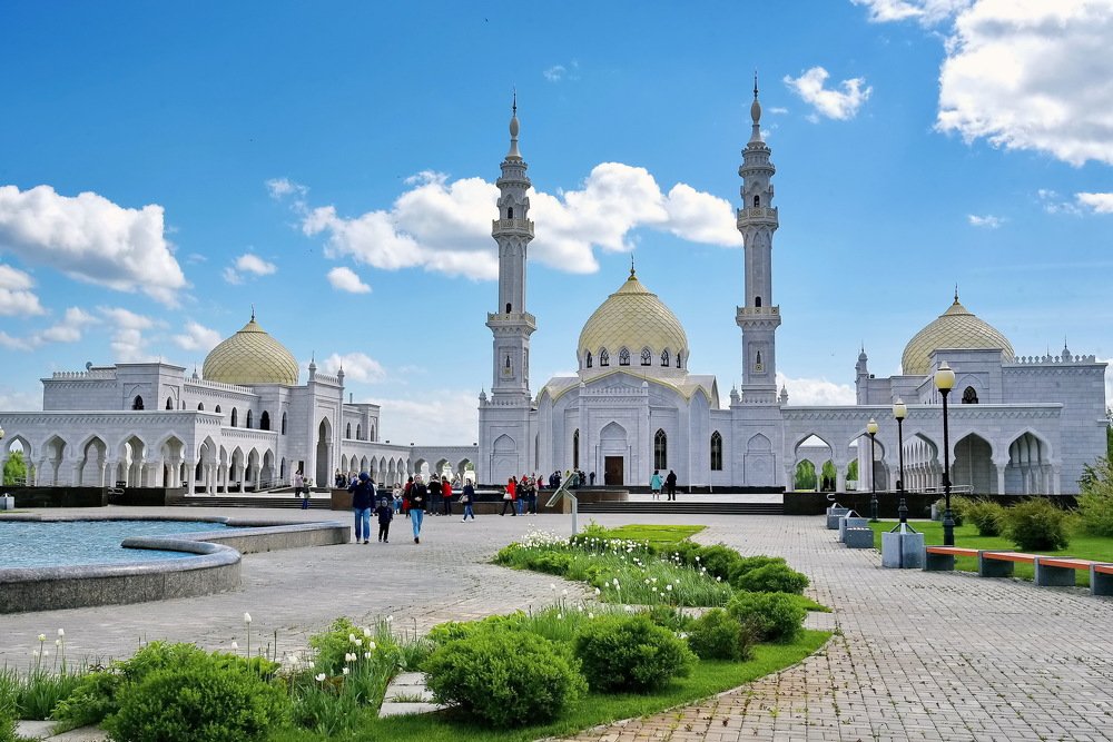 Белая мечеть*Болгар*республика Татарстан...