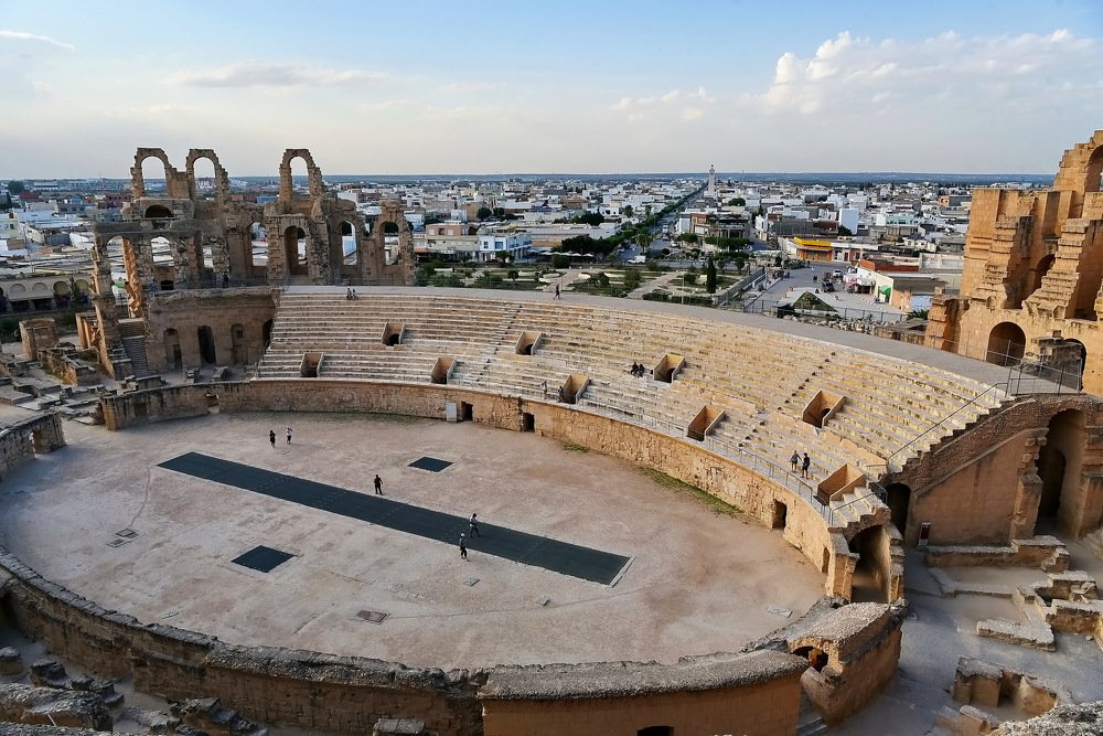Амфитеатр в Эль Джеме*Тунис
