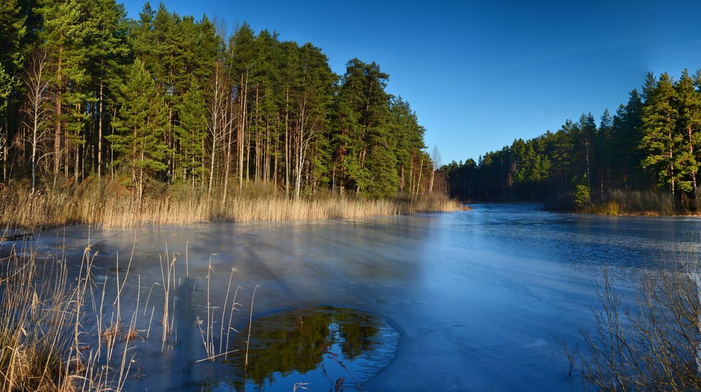 Первый лёд.