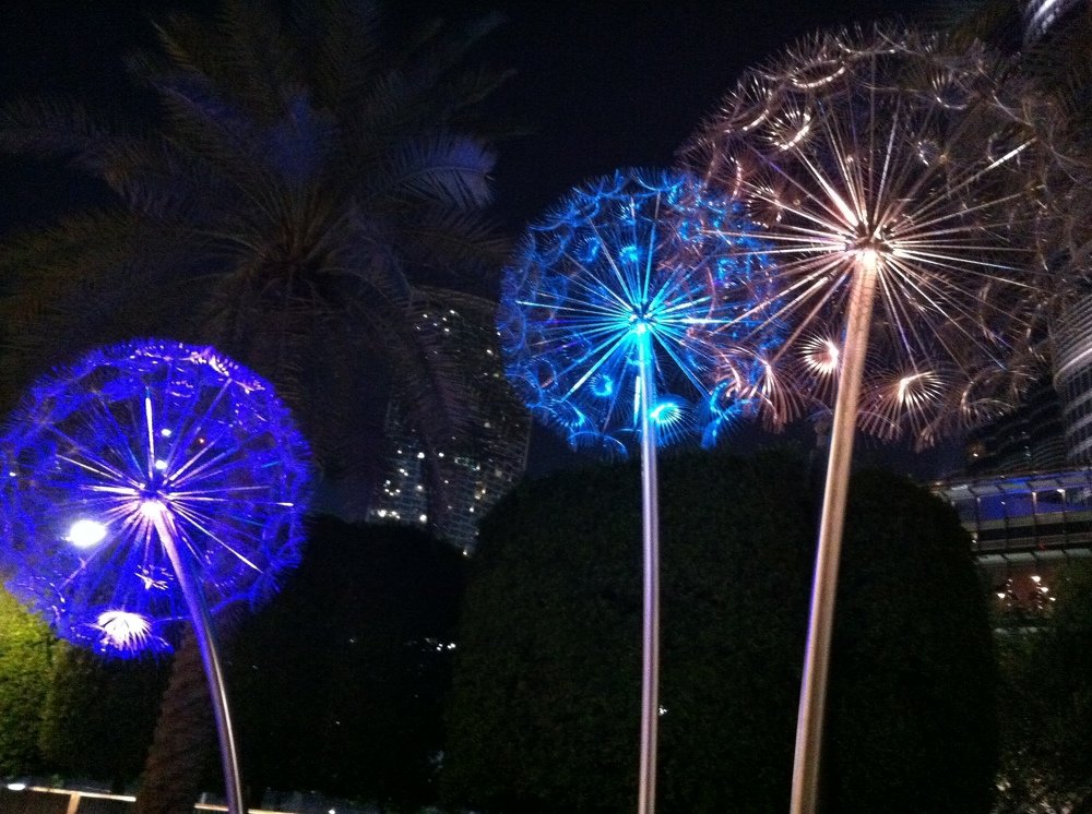 Вечерний Дубай