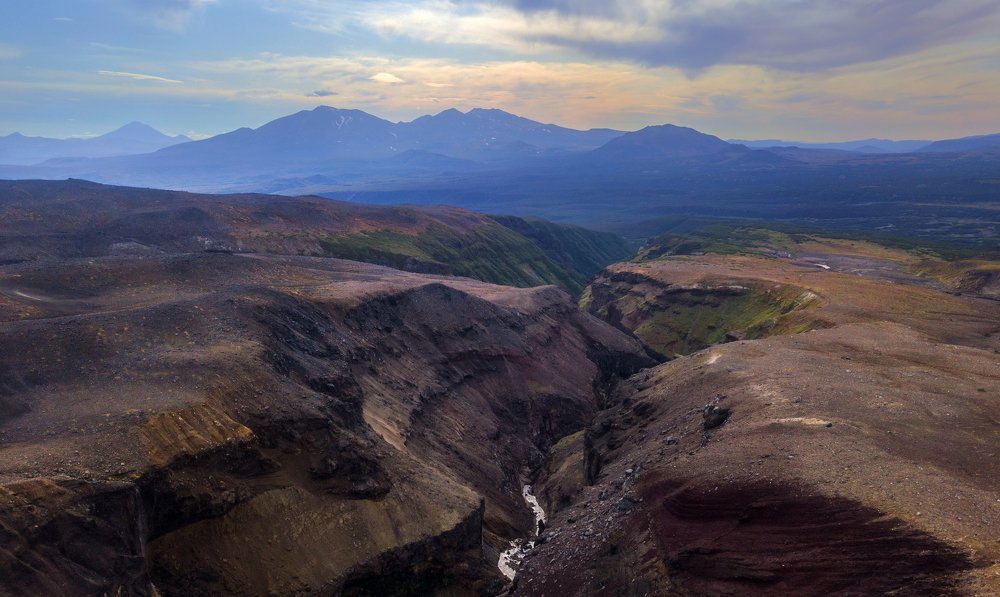 Foot of Mutnovsky Volcano, Kamchatka Peninsula, Russia