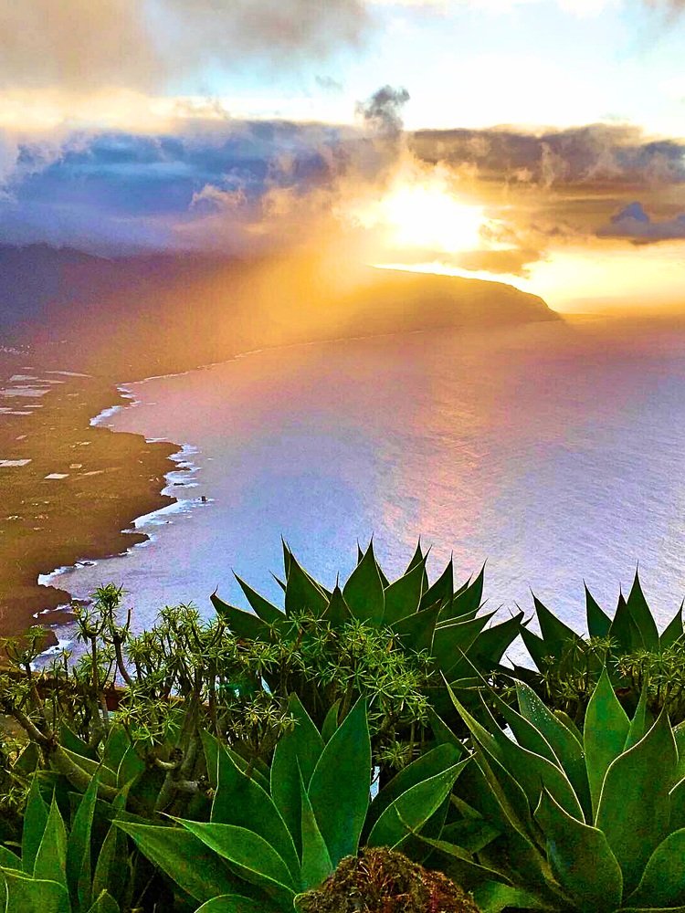 El Hierro,Canary Islands,Spain.Mirador de La Peña.