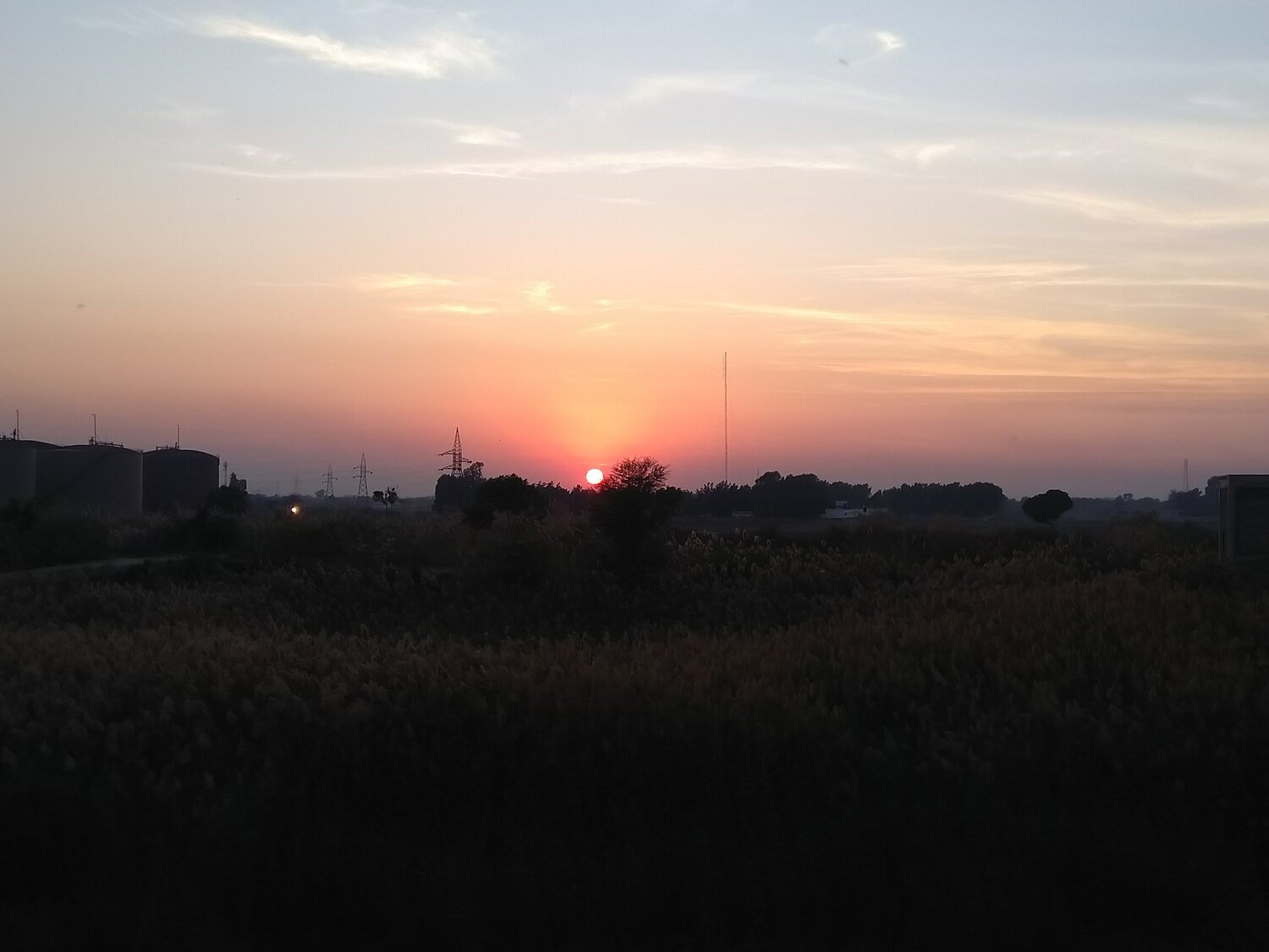 Sun set