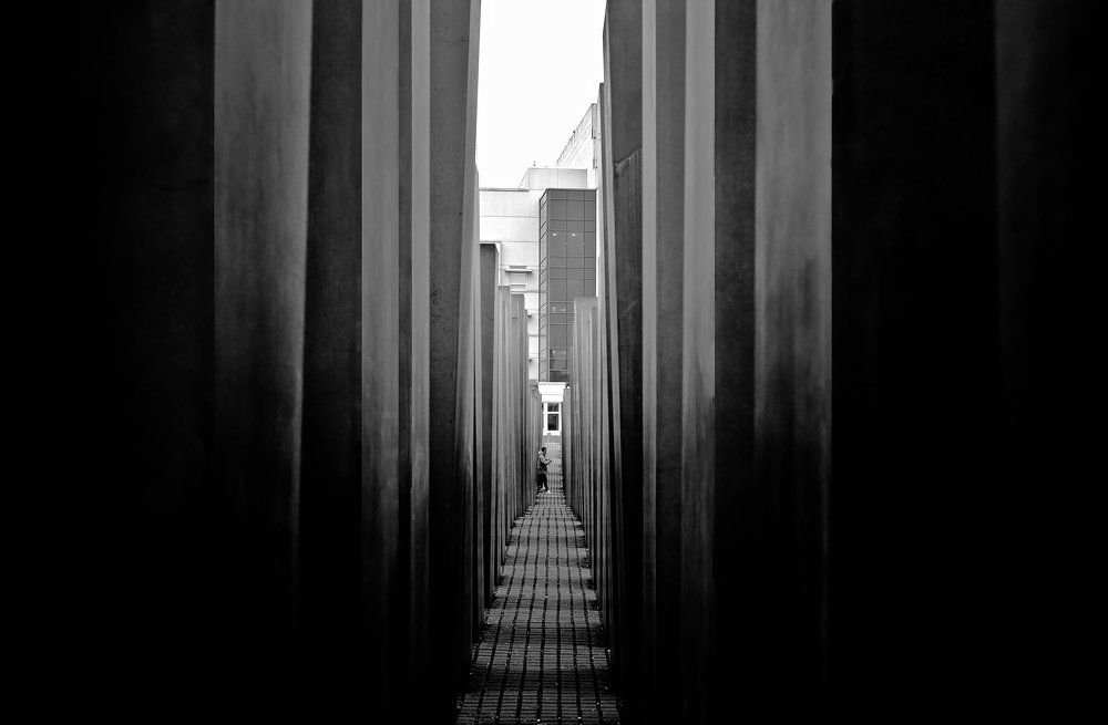 In memory of the victims of the Holocaust, Holocaust-Mahnmal in Berlin