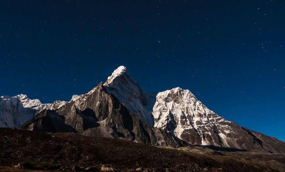 Ночной Амадамаблам