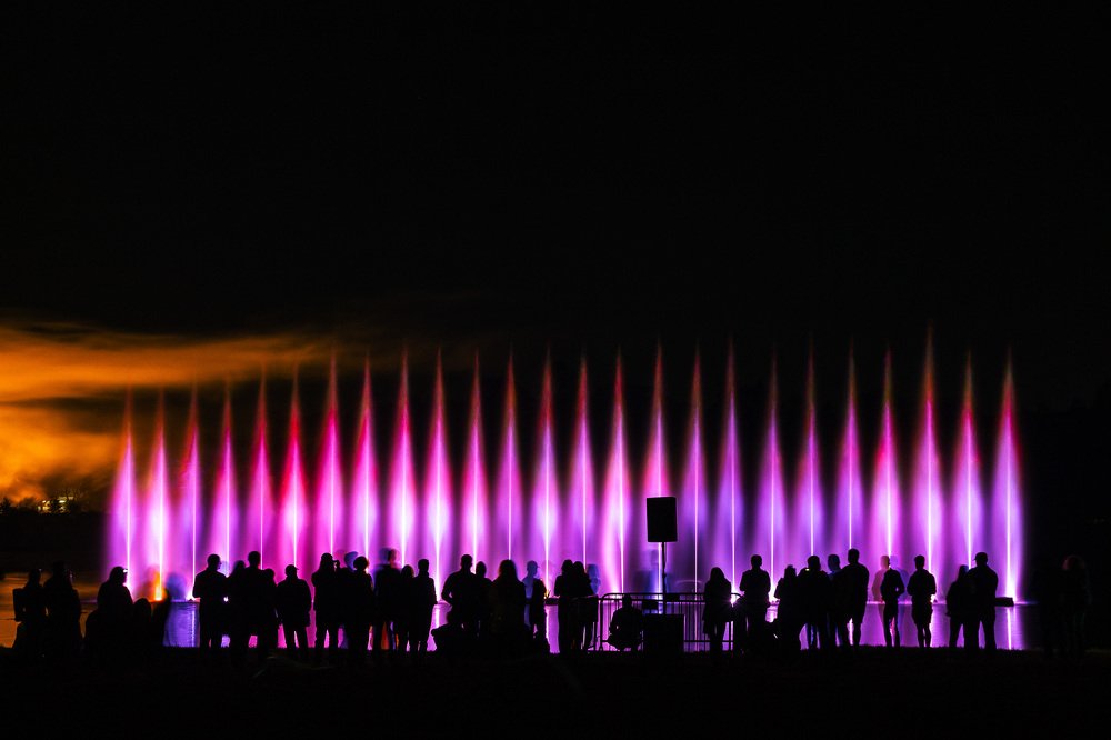 Шоу фонтанов  "Extravaganza"