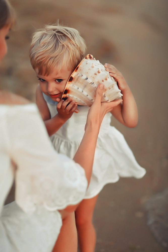 Мама покажи мне шум моря