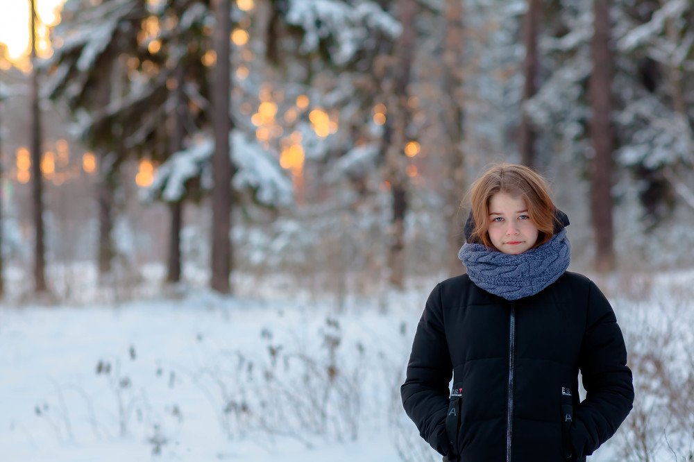 На закате дня