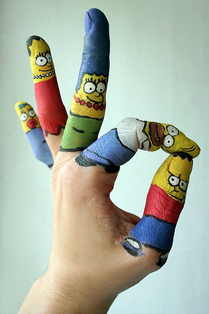Body-art Simpsons