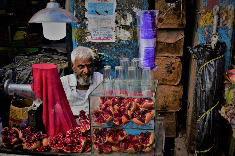 The old Juiece seller