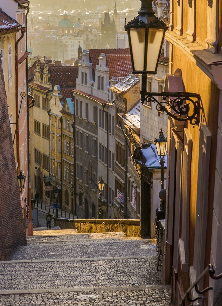 Sunny morning in Prague