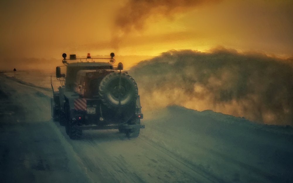 снег, снег и Солнце