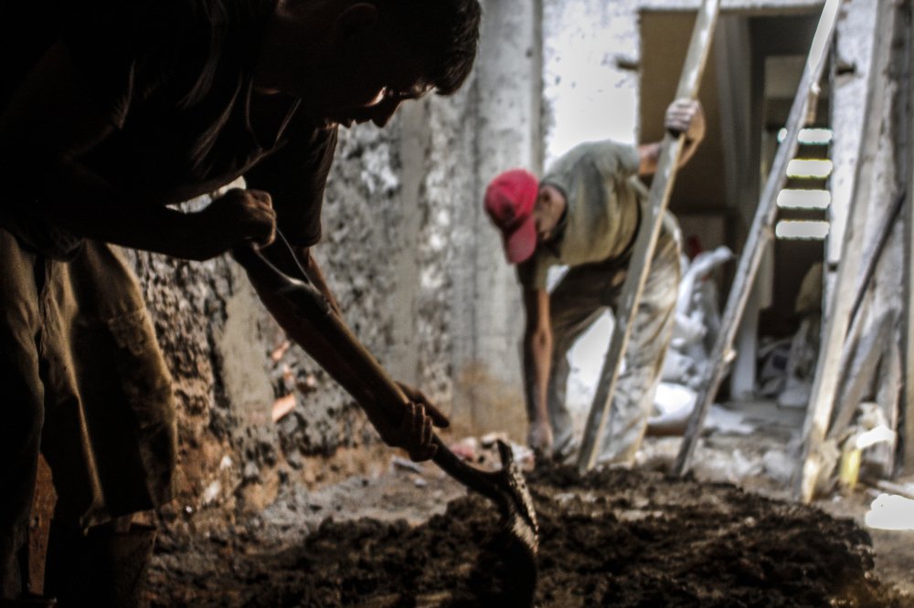 Honest and humble workers of the town