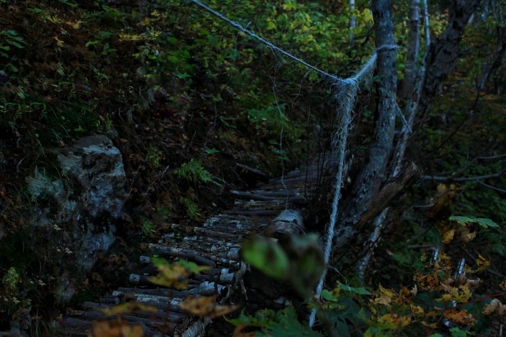 Дорога к водопаду Айхор