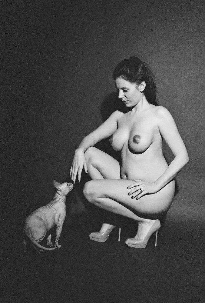 The Girl and The Cat