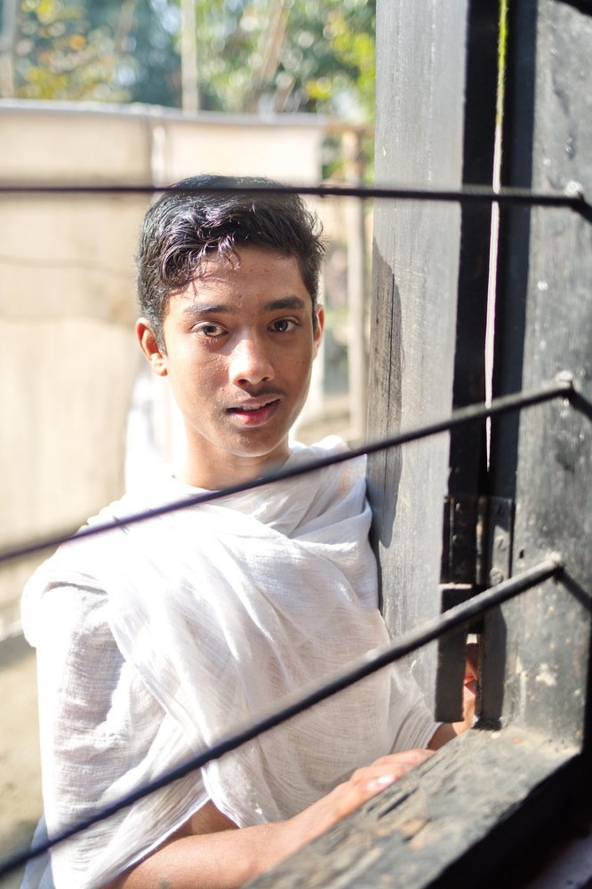 Young monk