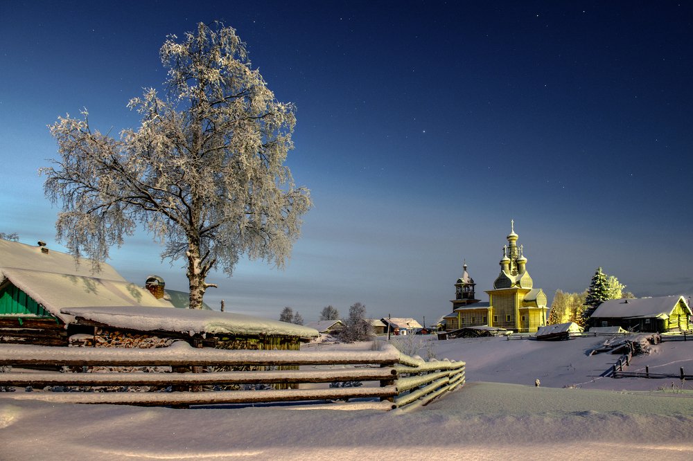 Лунная ночь.