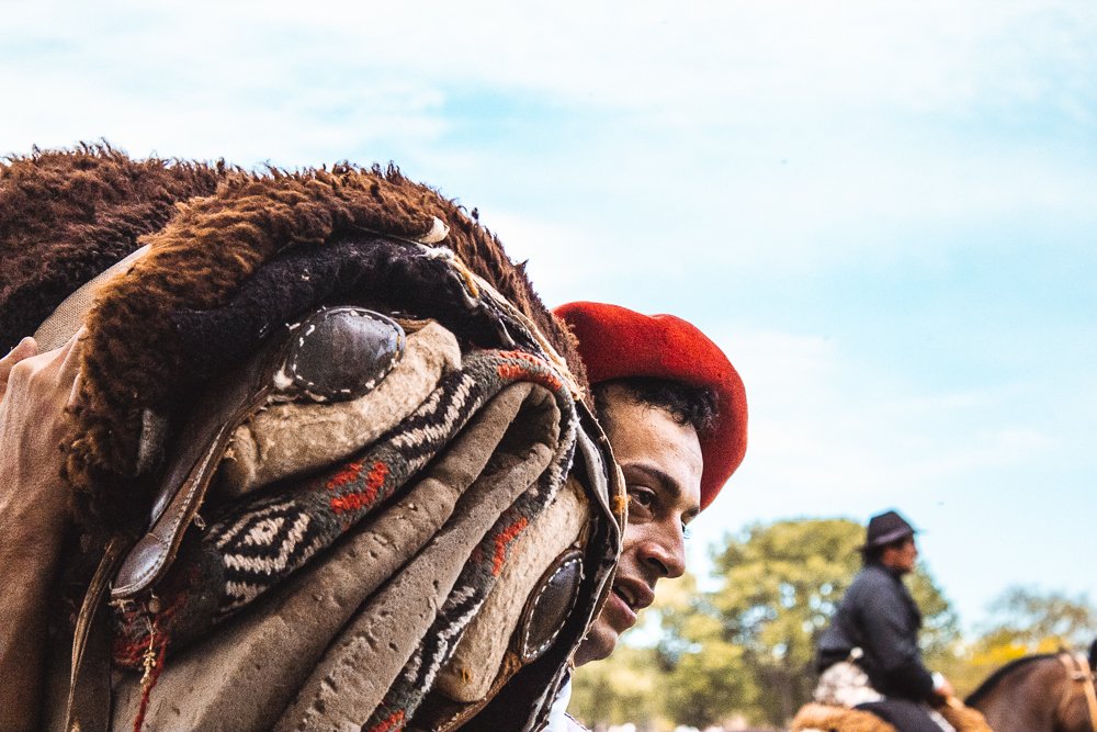 Young Gaucho is ready to ride